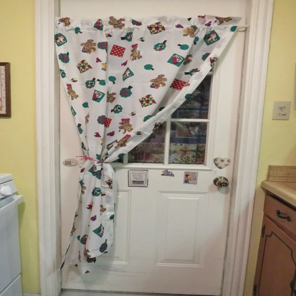 Children's Bear Curtains JCPenny Vintage (2) Panels 64